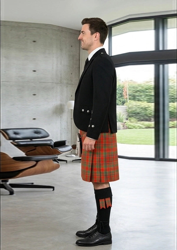 Traditional_Johnston_tartan_Kilt_and_Argyle_Jacket_Kilt_Outfit_left_image