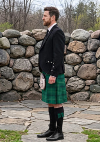 Traditional_Johnstone_Ancient_Tartan_Kilt_and_Argyle_Jacket_Kilt_Outfit_left_image