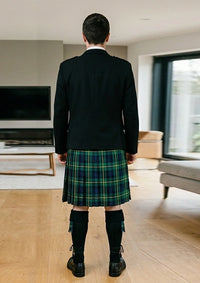 Traditional_Johnstone_tartan_Kilt_and_Argyle_Jacket_Kilt_Outfit_back_image