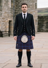 Traditional_Jordan_James_Cornwall_Tartan_12131_Kilt_and_Argyle_Jacket_Kilt_Outfit_front_image