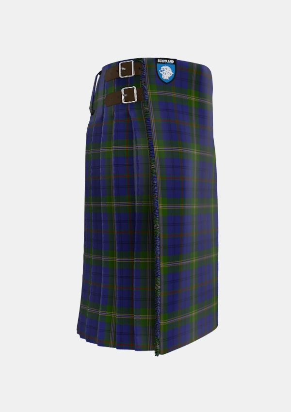 Traditional_Joss_Tartan_2598_kilt_right_image_with_pleated_design_and_adjustable_buckles_for_men