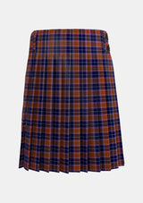Traditional_Kane_Arran_Tartan_13311_kilt_back_image_with_pleated_design_and_adjustable_buckles_for_men