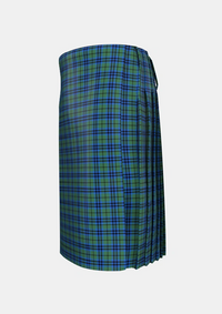 Traditional_Keith_2_Tartan_253_kilt_left_image_with_pleated_design_and_adjustable_buckles_for_men