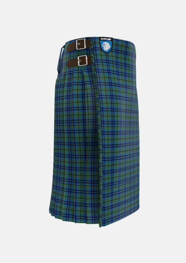 Traditional_Keith_2_Tartan_253_kilt_right_image_with_pleated_design_and_adjustable_buckles_for_men