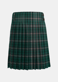 Traditional_Kelly_of_Sleat_Hunting_Tartan_3871_kilt_back_image_with_pleated_design_and_adjustable_buckles_for_men