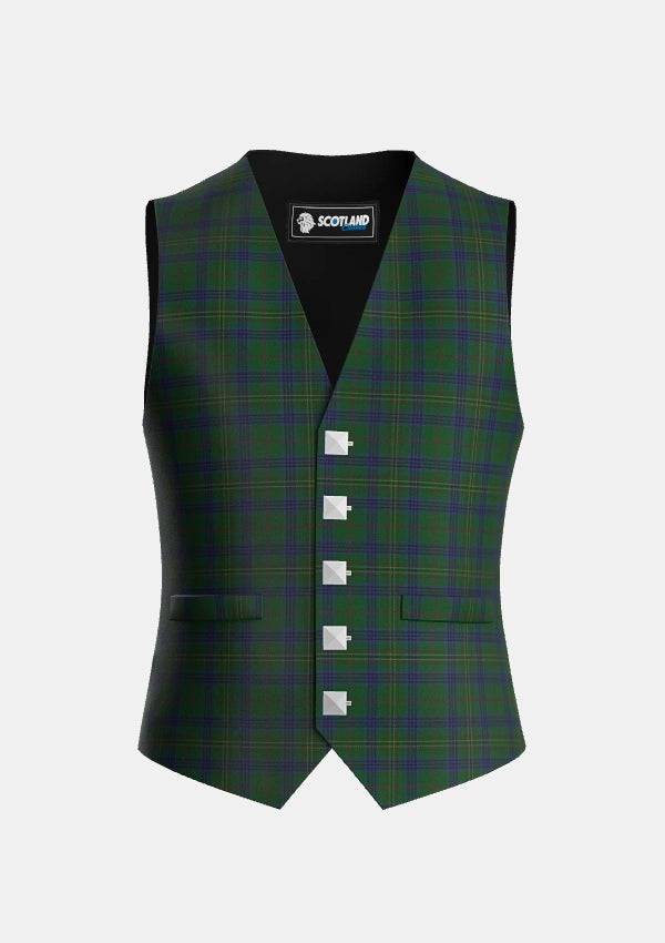 Traditional_Kennedy_2_Tartan_1123_Waistcoat_front_image