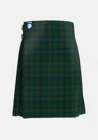 Traditional_Kennedy_2_Tartan_1123_kilt_front_image_with_pleated_design_and_adjustable_buckles_for_men