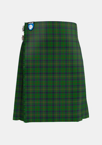 Traditional_Kennedy_3_Tartan_5334_kilt_front_image_with_pleated_design_and_adjustable_buckles_for_men
