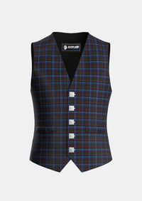 Traditional_Kennedy_Irish_Tartan_1059_Waistcoat_front_image