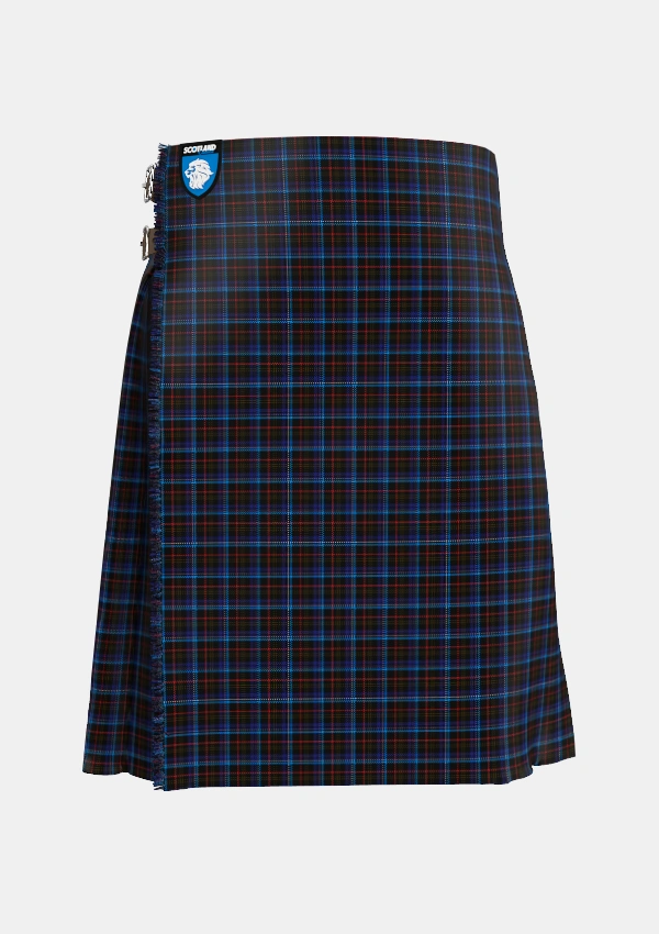 Traditional_Kennedy_Irish_Tartan_1059_kilt_front_image_with_pleated_design_and_adjustable_buckles_for_men