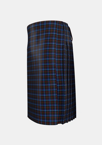 Traditional_Kennedy_Irish_Tartan_1059_kilt_left_image_with_pleated_design_and_adjustable_buckles_for_men