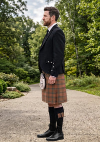 Traditional_Kennedy_Weathered_Tartan_Kilt_and_Argyle_Jacket_Kilt_Outfit_left_image