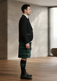 Traditional_Kennedy_tartan_Kilt_and_Argyle_Jacket_Kilt_Outfit_right_image