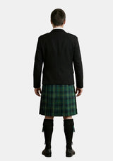 Traditional_Kennedy_tartan_Kilt_and_Argyle_Jacket_Kilt_Outfits_back_image