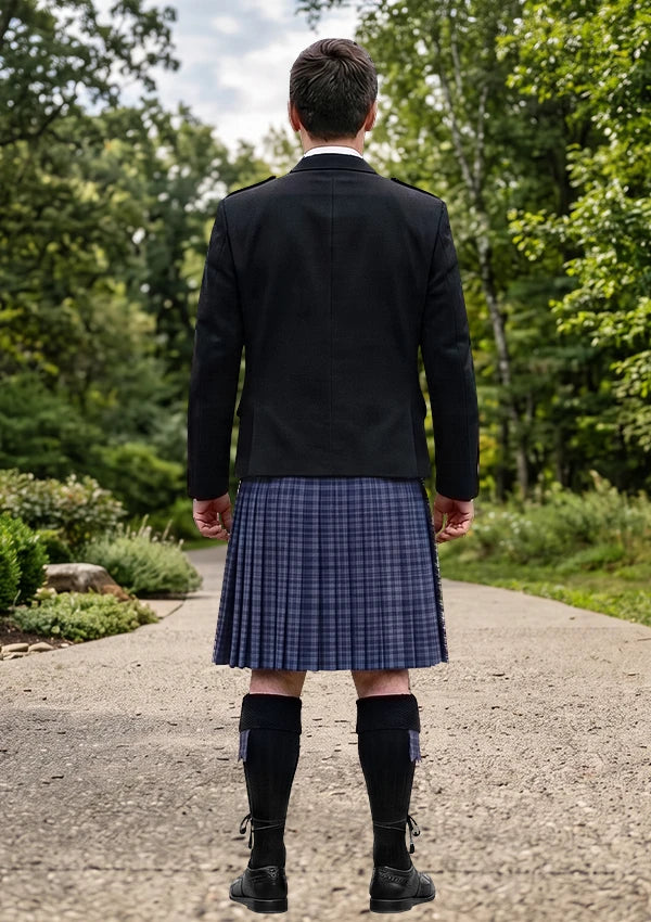 Traditional_Kennewell_Tartan_10039_Kilt_and_Argyle_Jacket_Kilt_Outfit_back_image