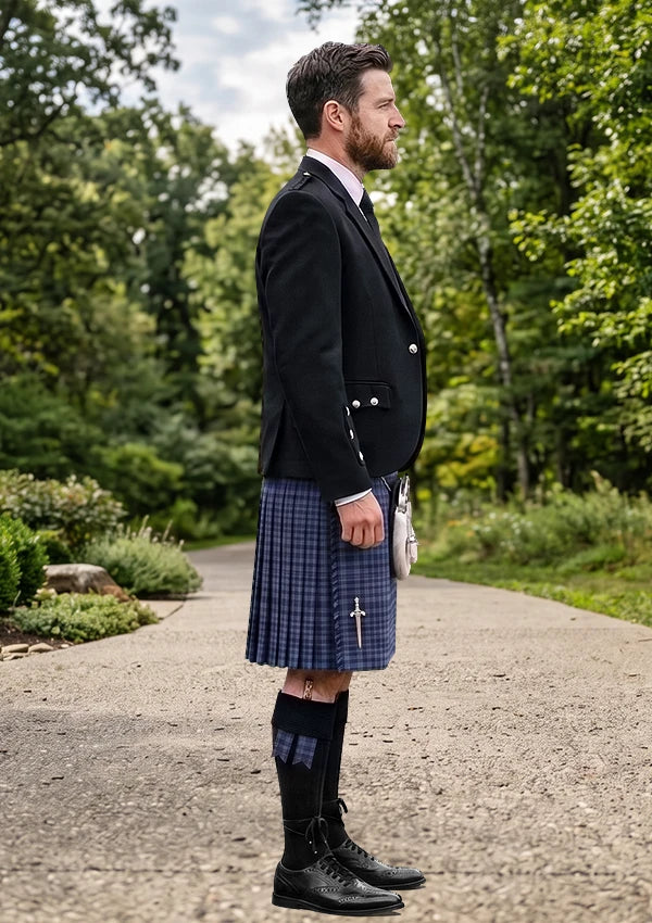 Traditional_Kennewell_Tartan_10039_Kilt_and_Argyle_Jacket_Kilt_Outfit_right_image