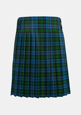 Traditional_Kerr_Hunting_Tartan_kilt_782_back_image_with_pleated_design_and_adjustable_buckles_for_men