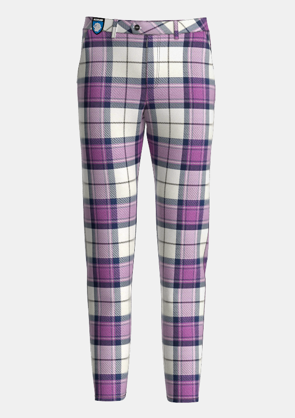 Kerr Orchid Tartan Trouser