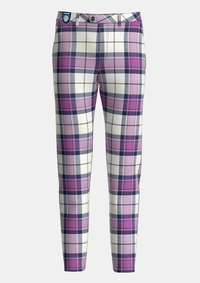 Kerr Orchid Tartan Trouser