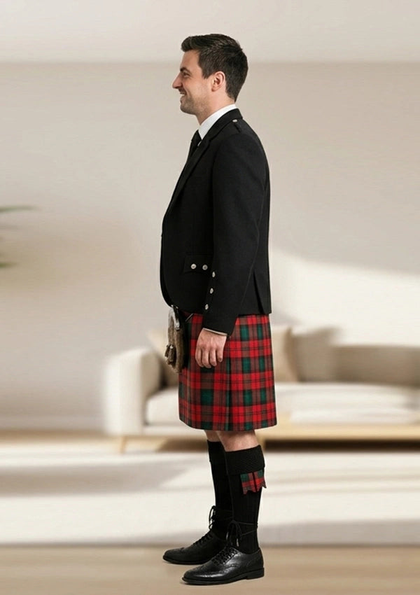 Traditional_Kerr_tartan_Kilt_and_Argyle_Jacket_Kilt_Outfit_left_image