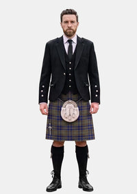 Traditional_Kildare_County_Tartan_2262_Kilt_and_Argyle_Jacket_Kilt_Outfits_front_image