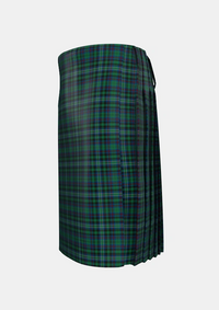Traditional_Killen_Tartan_6575_kilt_left_image_with_pleated_design_and_adjustable_buckles_for_men