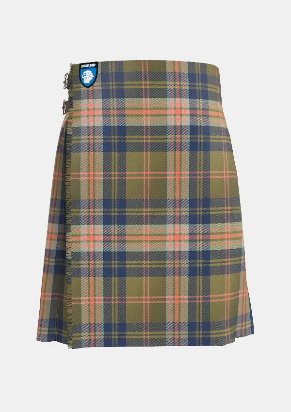 Traditional_King_Charles_tartan_front_image_with_pleated_design_and_adjustable_buckles_for_men