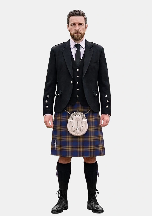 Traditional_Lady_Diana_Plaid_Tartan_484_Kilt_and_Argyle_Jacket_Kilt_Outfits_front_image