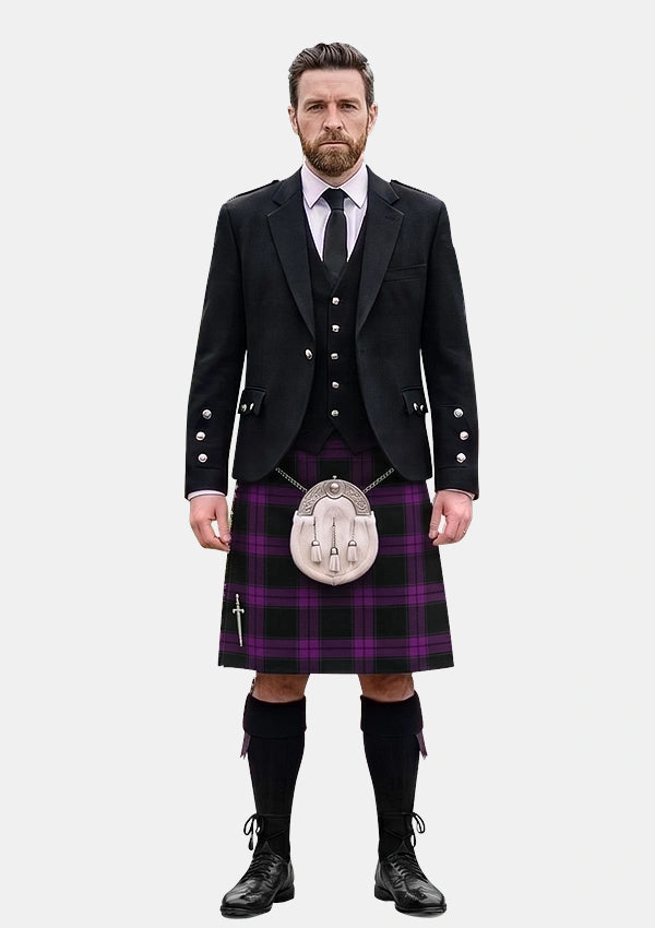 Traditional_Laird_Tartan_7856_Kilt_and_Argyle_Jacket_Kilt_Outfits_front_image