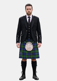 Traditional_Lanarkshire_Tartan_2502_Kilt_and_Argyle_Jacket_Kilt_Outfits_front_image