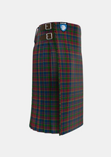 Traditional_Land_s_End_Maroon_Tartan_kilt_2578_right_image_with_pleated_design_and_adjustable_buckles_for_men