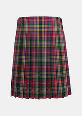 Traditional_Lasting_Tartan_1789_kilt_back_image_with_pleated_design_and_adjustable_buckles_for_men