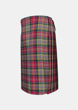 Traditional_Lasting_Tartan_1789_kilt_left_image_with_pleated_design_and_adjustable_buckles_for_men