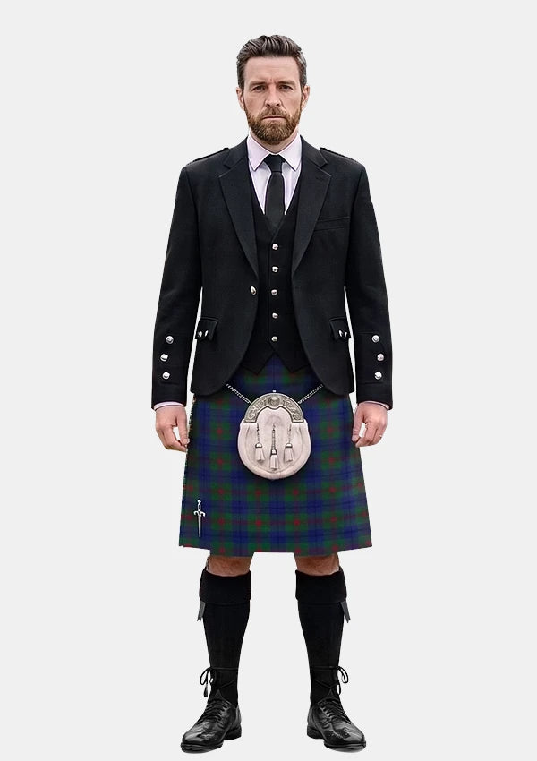Traditional_Laurie_Tartan_4224_Kilt_and_Argyle_Jacket_Kilt_Outfits_front_image