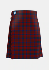 Traditional_Lawlis_Lawless_Tartan_5399_kilt_front_image_with_pleated_design_and_adjustable_buckles_for_men
