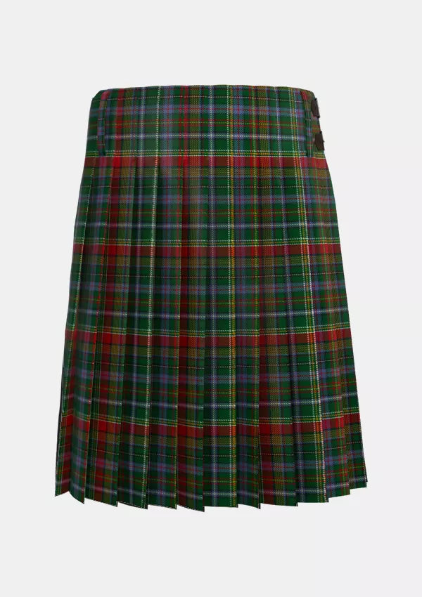 Traditional_Lawson_Robin_Tartan_11043_kilt_back_image_with_pleated_design_and_adjustable_buckles_for_men