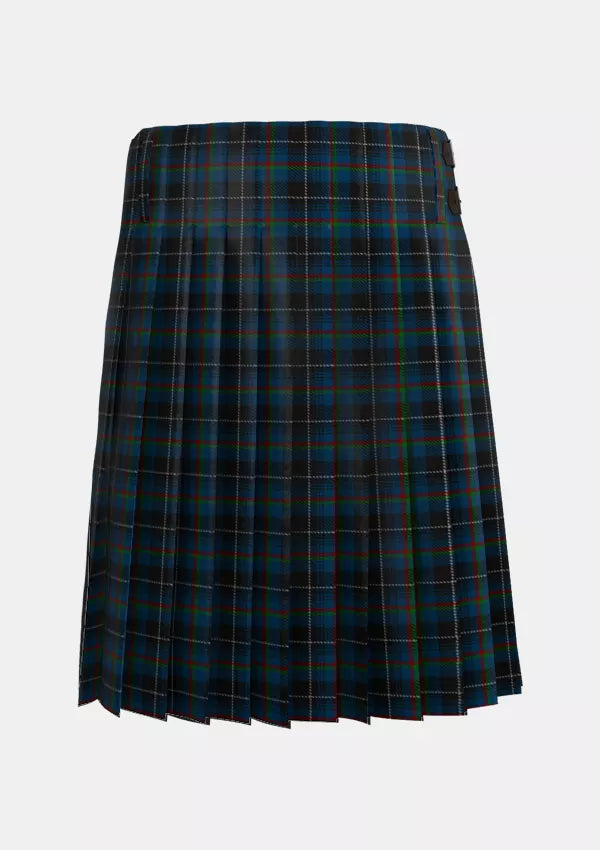Traditional_Lawtie_Tartan_6683_kilt_back_image_with_pleated_design_and_adjustable_buckles_for_men