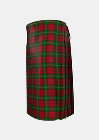 Traditional_Leckie_Personal_Tartan_5405_kilt_left_image_with_pleated_design_and_adjustable_buckles_for_men