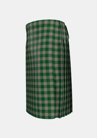 Traditional_Ledford_Tartan_835_kilt_left_image_with_pleated_design_and_adjustable_buckles_for_men
