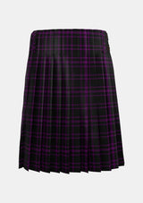 Traditional_Leonard_Hunting_Tartan_5417_kilt_back_image_with_pleated_design_and_adjustable_buckles_for_men