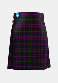 Traditional_Leonard_Hunting_Tartan_5417_kilt_front_image_with_pleated_design_and_adjustable_buckles_for_men