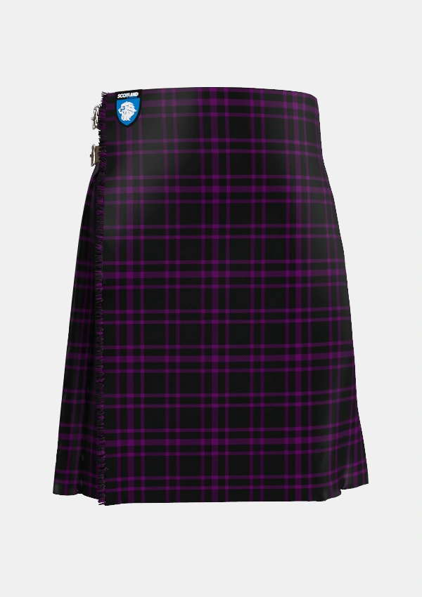 Traditional_Leonard_Hunting_Tartan_5417_kilt_front_image_with_pleated_design_and_adjustable_buckles_for_men