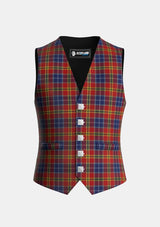 Traditional_Lermontov_Tartan_6493_Waistcoat_front_image