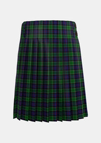 Traditional_Leslie_Hunting_Tartan_1113_kilt_back_image_with_pleated_design_and_adjustable_buckles_for_men