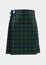 Traditional_Leslie_Hunting_Tartan_1113_kilt_front_image_with_pleated_design_and_adjustable_buckles_for_men