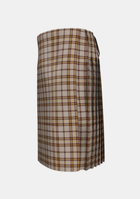 Traditional_Lister_Tartan_kilt_left_image_with_pleated_design_and_adjustable_buckles_for_men