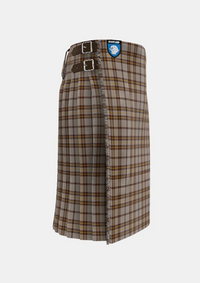 Traditional_Lister_Tartan_kilt_right_image_with_pleated_design_and_adjustable_buckles_for_men
