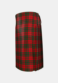 Traditional_Livingston_Tartan_814_kilt_left_image_with_pleated_design_and_adjustable_buckles_for_men