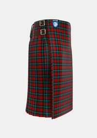Traditional_Livingstone_MacLay_MacLeay_Tartan_1488_kilt_right_image_with_pleated_design_and_adjustable_buckles_for_men