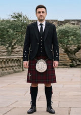 Traditional_Llewellen_of_Wales_Tartan_Kilt_and_Argyle_Jacket_Kilt_Outfit_front_image